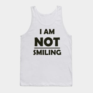 No smiles Tank Top